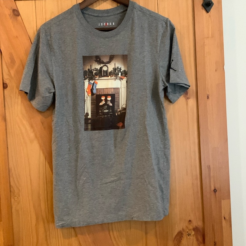 Jordan Santa shirt